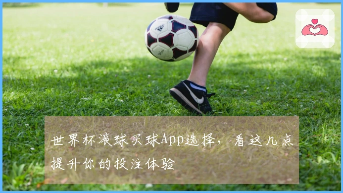 世界杯滚球买球App选择，看这几点提升你的投注体验